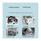 Pet Shampoo clean & clear+ Free bath brush