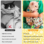 Cat grooming wrap