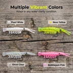 🥳2026 HOT SALE🥳💞50K+ SOLD!🐟💪 50% OFF! 50PCS Soft Shrimp Lures – Realistic texture, sharp hidden hooks. Works in rivers, lakes & sea. No more missed strikes! 🏆🎣